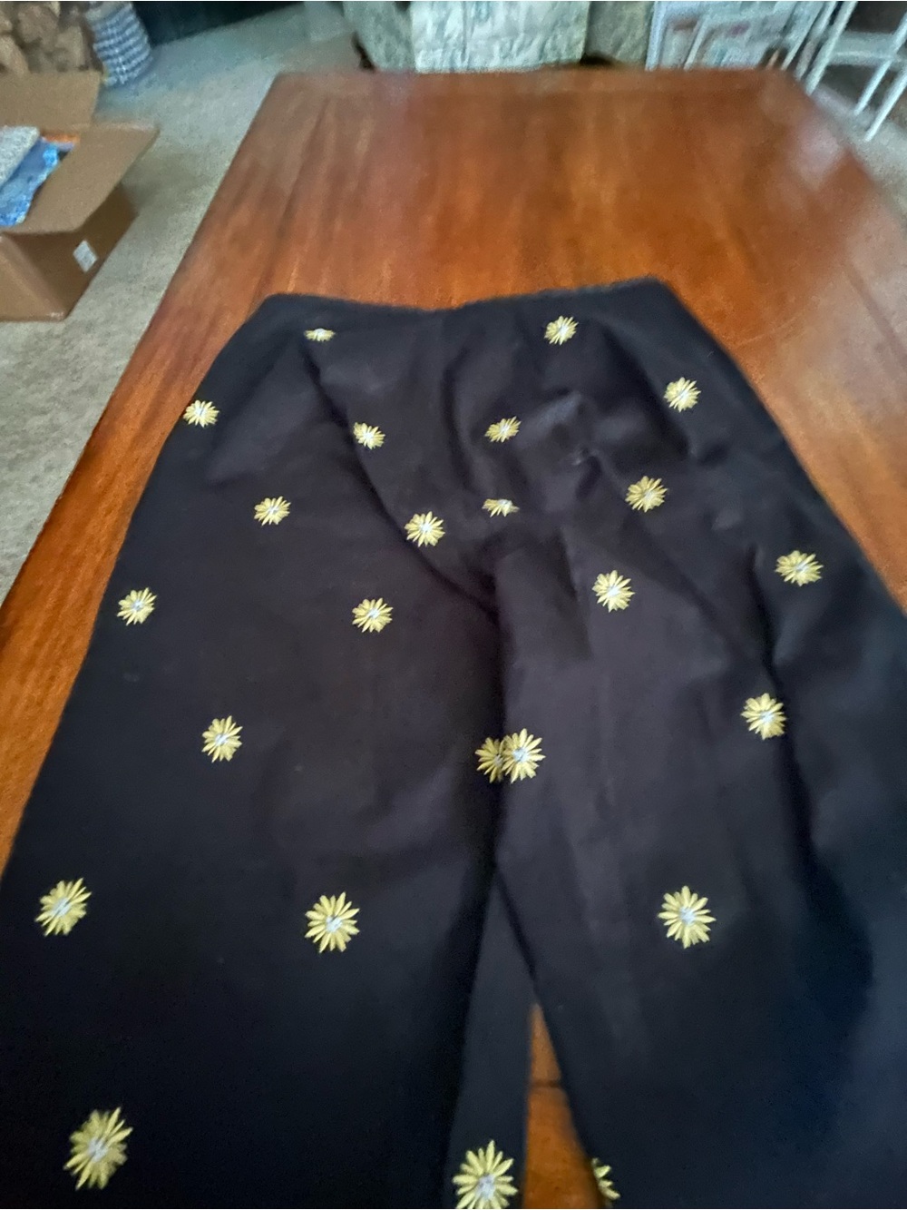 Talbots Embroidered Slacks - Picture 4 of 5